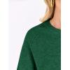 imageANRABESS Sweaters for Women Long Sleeve Cropped Lightweight 2026 Spring Casual Knit Crewneck Pullover Top Soft Trendy OutfitsForest Green