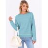 imageANRABESS Sweaters for Women Long Sleeve Cropped Lightweight 2026 Spring Casual Knit Crewneck Pullover Top Soft Trendy OutfitsLight Blue