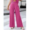imageANRABESS Women 2 Piece Outfits Tank Top amp Palazzo Pants 2026 Summer Lounge Matching Sets Travel Vacation Beach ClothingHot Pink