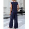 imageANRABESS Women 2 Piece Outfits Tank Top amp Palazzo Pants 2026 Summer Lounge Matching Sets Travel Vacation Beach ClothingNavy Blue