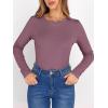 imageANRABESS Women Long Sleeve Thermal Shirt Fleece Tops 2026 Fall Winter Crew Neck Casual Base Layer TShirts Warm UndershirtsMauve