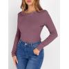 imageANRABESS Women Long Sleeve Thermal Shirt Fleece Tops 2026 Fall Winter Crew Neck Casual Base Layer TShirts Warm UndershirtsMauve
