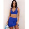 imageANRABESS Womens Bikini Skirt Sets High Waisted Two Piece Swimsuits 2026 Summer Tummy Control Mesh Swim Bathing SuitsRoyal Blue