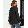imageANRABESS Womens Business Casual Tops V Neck Puff Long Sleeve Shirts Dressy Office Work Blouse 2026 Fall Outfits ClothesBlack