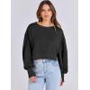 imageANRABESS Womens Cropped Sweatshirts Oversized Crewneck Long Sleeve Tops 2026 Spring Winter Loose Pullover Teen Girls ClothesBlack