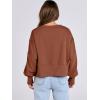 imageANRABESS Womens Cropped Sweatshirts Oversized Crewneck Long Sleeve Tops 2026 Spring Winter Loose Pullover Teen Girls ClothesCaramel