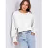 imageANRABESS Womens Cropped Sweatshirts Oversized Crewneck Long Sleeve Tops 2026 Spring Winter Loose Pullover Teen Girls ClothesWhite