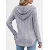 imageANRABESS Womens Long Sleeve Henley Tops Ribbed Knit Hoodie Shirts 2026 Spring Loose Fit Lightweight Hooded SweatersGrey