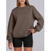 imageANRABESS Womens Oversized Sweatshirts Hoodies Crewneck Fleece Pullover Sweaters 2026 Fall Outfits Teen Girls Winter ClothesBrown