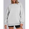 imageANRABESS Womens Oversized Sweatshirts Hoodies Crewneck Fleece Pullover Sweaters 2026 Fall Outfits Teen Girls Winter ClothesGrey