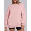 imageANRABESS Womens Oversized Sweatshirts Hoodies Crewneck Fleece Pullover Sweaters 2026 Fall Outfits Teen Girls Winter ClothesPink