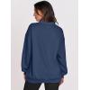 imageANRABESS Womens Oversized V Neck Sweatshirt Fleece Long Sleeve Hoodies Pullover Comfy Top 2026 Outfits Teen Preppy ClothesNavy Blue