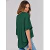 imageANRABESS Womens Tops Oversized T Shirts Short Sleeve Crewneck Summer Casual Loose Basic Tee Shirt 2026 Trendy Fashion ClothesDark Green