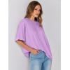 imageANRABESS Womens Tops Oversized T Shirts Short Sleeve Crewneck Summer Casual Loose Basic Tee Shirt 2026 Trendy Fashion ClothesLilac
