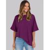 imageANRABESS Womens Tops Oversized T Shirts Short Sleeve Crewneck Summer Casual Loose Basic Tee Shirt 2026 Trendy Fashion ClothesPurple