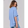imageANRABESS Womens Tops Oversized T Shirts Short Sleeve Crewneck Summer Casual Loose Basic Tee Shirt 2026 Trendy Fashion ClothesSky Blue