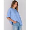 imageANRABESS Womens Tops Oversized T Shirts Short Sleeve Crewneck Summer Casual Loose Basic Tee Shirt 2026 Trendy Fashion ClothesSky Blue