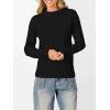 imageANRABESS Womens Turtleneck Long Sleeve Lightweight Casual Fall Sweaters 2025 Black XLarge