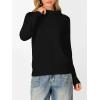 imageANRABESS Womens Turtleneck Long Sleeve Lightweight Casual Fall Sweaters 2025 Black XLarge