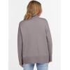 imageANRABESS Womens Turtleneck Sweaters Oversized Chunky Long Sleeve Knit High Low Hem Pullover Top 2026 Fall Winter FashionPurple Taupe