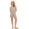 imageANRABESS Womens Two Piece Summer Outfits Knit Sweater Short Sets Pullover Tops amp Shorts Lounge Matching Clothes SetKhaki