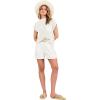 imageANRABESS Womens Two Piece Summer Outfits Knit Sweater Short Sets Pullover Tops amp Shorts Lounge Matching Clothes SetWhite