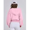 imageANRABESS Womens Zip Up Hoodies Cropped Sweatshirts Casual Comfy Cute Zip Jackets Fashion Trendy Fall Outfits 2026 Y2K ClothesPink