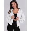 imageANRABESS Womens Zip Up Hoodies Cropped Sweatshirts Casual Comfy Cute Zip Jackets Fashion Trendy Fall Outfits 2026 Y2K ClothesWhite