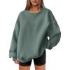 imageANRABESS Womens Oversized Sweatshirts Hoodies Crewneck Fleece Pullover Sweaters 2026 Fall Outfits Teen Girls Winter ClothesLightgreen