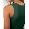 imageANRABESS Bodysuits for Women Summer Ribbed Knit Sleeveless Tank Tops Sexy Slim Fitted Bodysuit Top 2026 Trendy OutfitsDeep Green