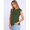 imageANRABESS Business Casual Tops for Womens Cap Sleeve Summer Dressy Shirts 2026 Trendy Work Office Outfits ClothingArmy Green