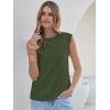 imageANRABESS Business Casual Tops for Womens Cap Sleeve Summer Dressy Shirts 2026 Trendy Work Office Outfits ClothingArmy Green