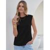 imageANRABESS Business Casual Tops for Womens Cap Sleeve Summer Dressy Shirts 2026 Trendy Work Office Outfits ClothingBlack