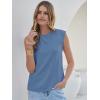 imageANRABESS Business Casual Tops for Womens Cap Sleeve Summer Dressy Shirts 2026 Trendy Work Office Outfits ClothingDeep Blue
