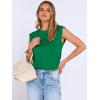 imageANRABESS Business Casual Tops for Womens Cap Sleeve Summer Dressy Shirts 2026 Trendy Work Office Outfits ClothingGreen