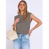 imageANRABESS Business Casual Tops for Womens Cap Sleeve Summer Dressy Shirts 2026 Trendy Work Office Outfits ClothingLight Brown Grey