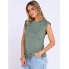 imageANRABESS Business Casual Tops for Womens Cap Sleeve Summer Dressy Shirts 2026 Trendy Work Office Outfits ClothingLight Green