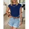 imageANRABESS Business Casual Tops for Womens Cap Sleeve Summer Dressy Shirts 2026 Trendy Work Office Outfits ClothingNavy Blue
