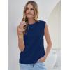 imageANRABESS Business Casual Tops for Womens Cap Sleeve Summer Dressy Shirts 2026 Trendy Work Office Outfits ClothingNavy Blue
