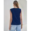 imageANRABESS Business Casual Tops for Womens Cap Sleeve Summer Dressy Shirts 2026 Trendy Work Office Outfits ClothingNavy Blue