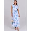 imageANRABESS Summer Dress for Women 2026 Maxi Sundresses Casual Cap Sleeve Crew Neck Loose Split Beach Travel Vacation OutfitsFloral Blue
