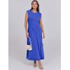 imageANRABESS Summer Dress for Women 2026 Maxi Sundresses Casual Cap Sleeve Crew Neck Loose Split Beach Travel Vacation OutfitsRoyal Blue