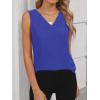 imageANRABESS Tank Top for Women Dressy Casual Business Work Blouses Sleeveless V Neck Textured Tops 2026 Spring Summer OutfitsRoyal Blue