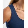 imageANRABESS Tank Tops for Women Wool Blend Sweaters Sleeveless Casual Summer Fitted Shirts 2026 Spring Beach Vacation ClothesDeep Blue