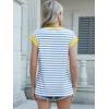 imageANRABESS Women Cap Sleeve Tops 2026 Trendy Summer Loose Fit Cute Basic T Shirts Business Dressy Casual Outfits ClothesBlue Stripe