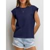 imageANRABESS Women Cap Sleeve Tops 2026 Trendy Summer Loose Fit Cute Basic T Shirts Business Dressy Casual Outfits ClothesNavy Blue