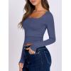 imageANRABESS Women Double Lined Long Sleeve Crop Tops Shirts Square Neck Tight Fitted Going Out TShirt Basic Tee Outfits 2026Haze Blue