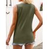 imageANRABESS Women Henley Tank Sleeveless Tops 2026 Casual Summer Work ShirtsArmy Green