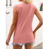 imageANRABESS Women Henley Tank Sleeveless Tops 2026 Casual Summer Work ShirtsCoral