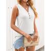 imageANRABESS Women Henley Tank Sleeveless Tops 2026 Casual Summer Work ShirtsWhite